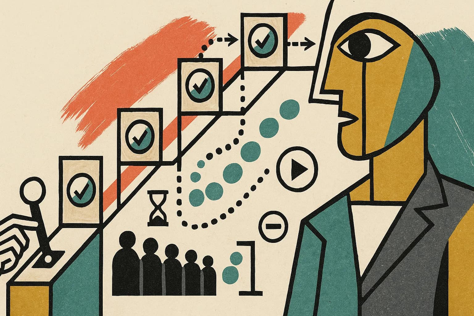 Human Gates, Agent Throughput: An autonomy ladder that scales without losing control